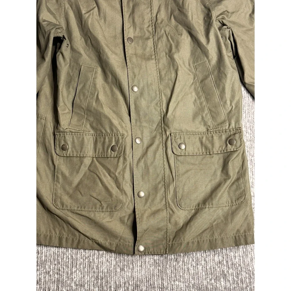 Levis Men's Large Barn Field Zip Jacket Vented Polyester/Cotton Corduroy Collar